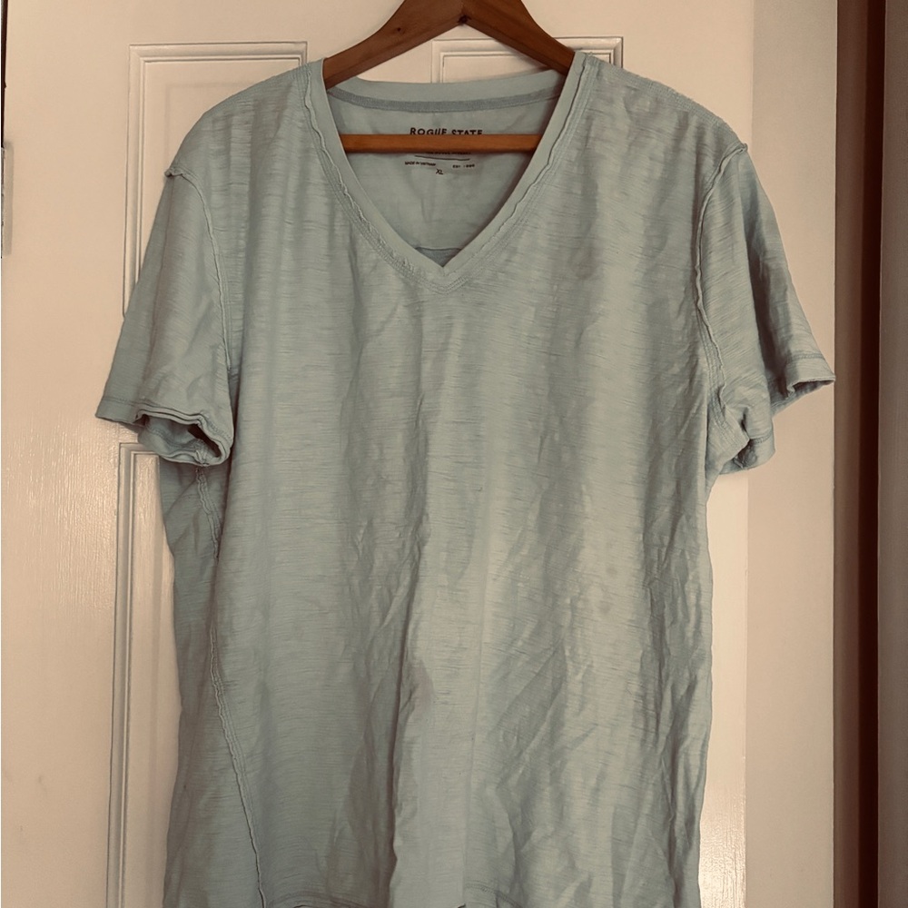 Rogue State Light Blue Men's Short Sleeve Tee